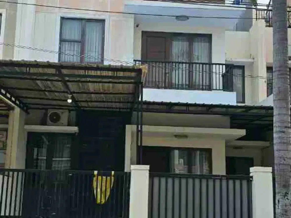 rumah 2 lantai cluster aralia harapan indah bekasi