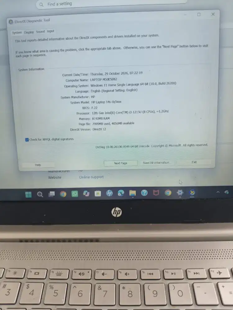 Jual cepat lepi hp i3 gen 12 murah terjangkau