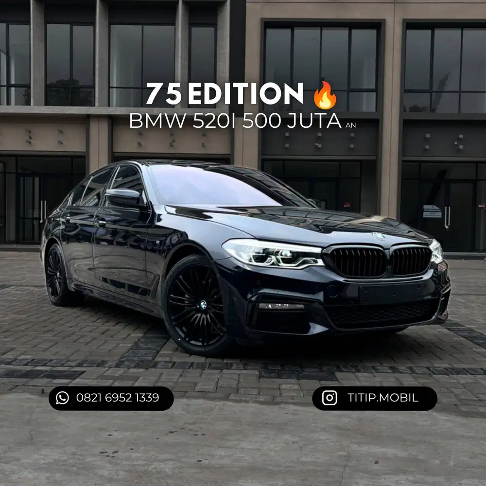 [TERMURAH] BMW 520i M Sport Edition 75th G30 2021