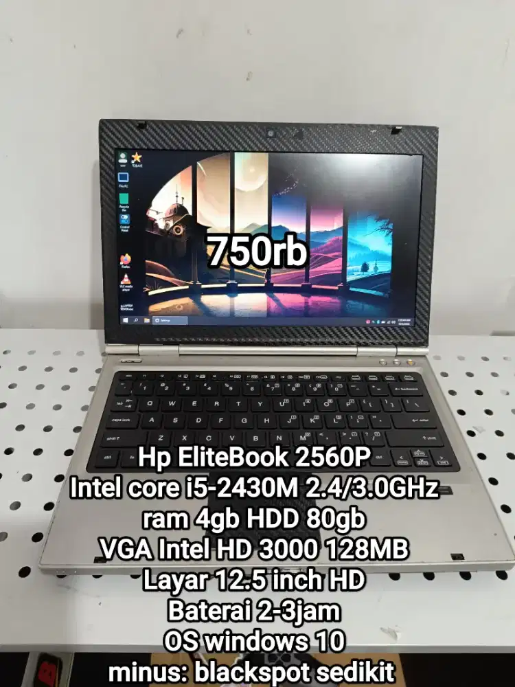 Hp EliteBook 2560p i5 gen 2