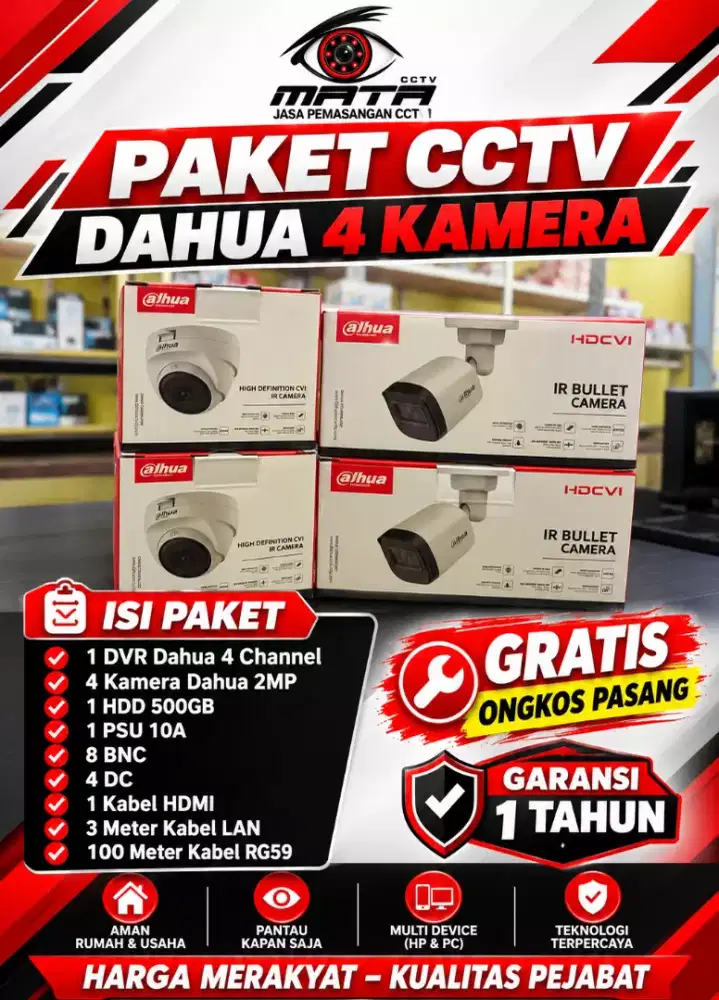 paket cctv dahua 2mp