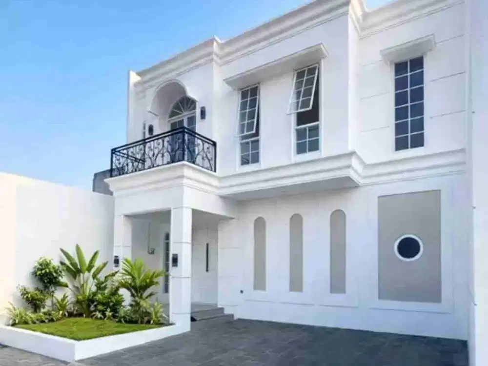 DIJUAL RUMAH MEWAH AMERICAN CLASSIC di KAWASAN ELITE JOGJA UTARA DEKAT SCH MALL DAN PEMDA SLEMAN