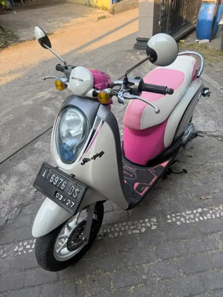 Honda Scoopy THN 2012 plat A banten