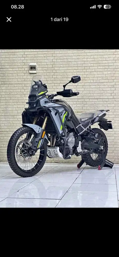 Moge adventure Cf moto 450 MT 2026 tembus mustika motor