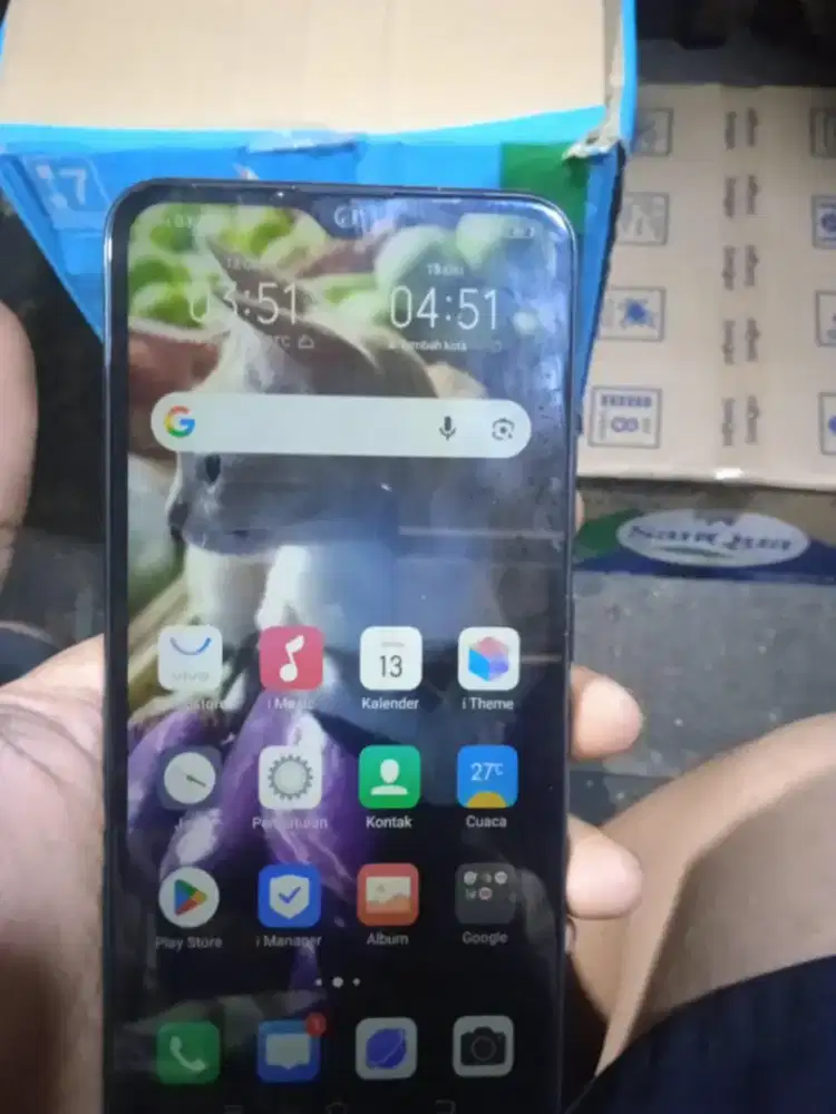 Vivo y19 ram 6/128 normal