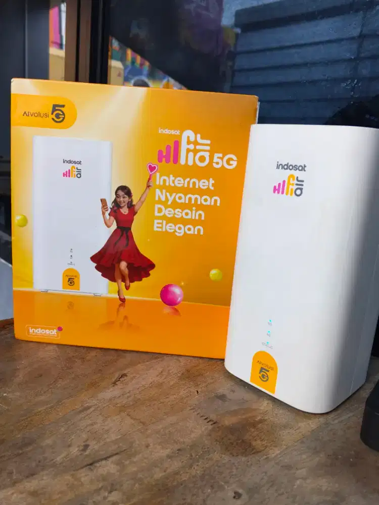 Wifi Indosat HiFi Air 5G, Huawei H153, Unlock All Area. Baru 5 hari