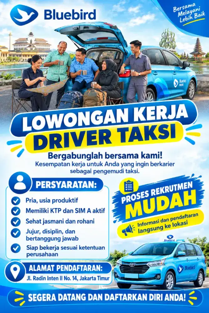 Di cari Driver berpengalaman