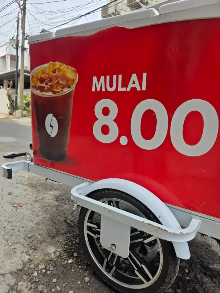 Gerobak Selis kopi keliling