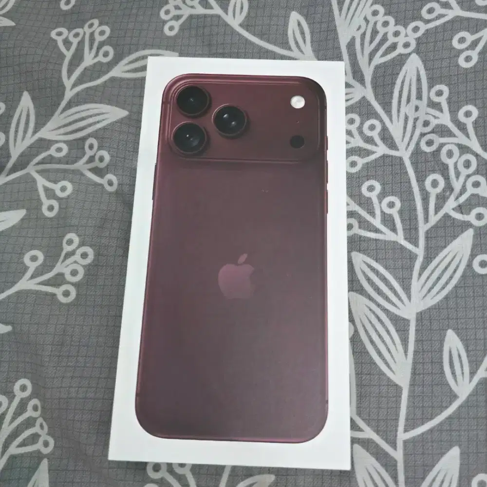 iPhone 18 Pro Max 512gb Burgundy