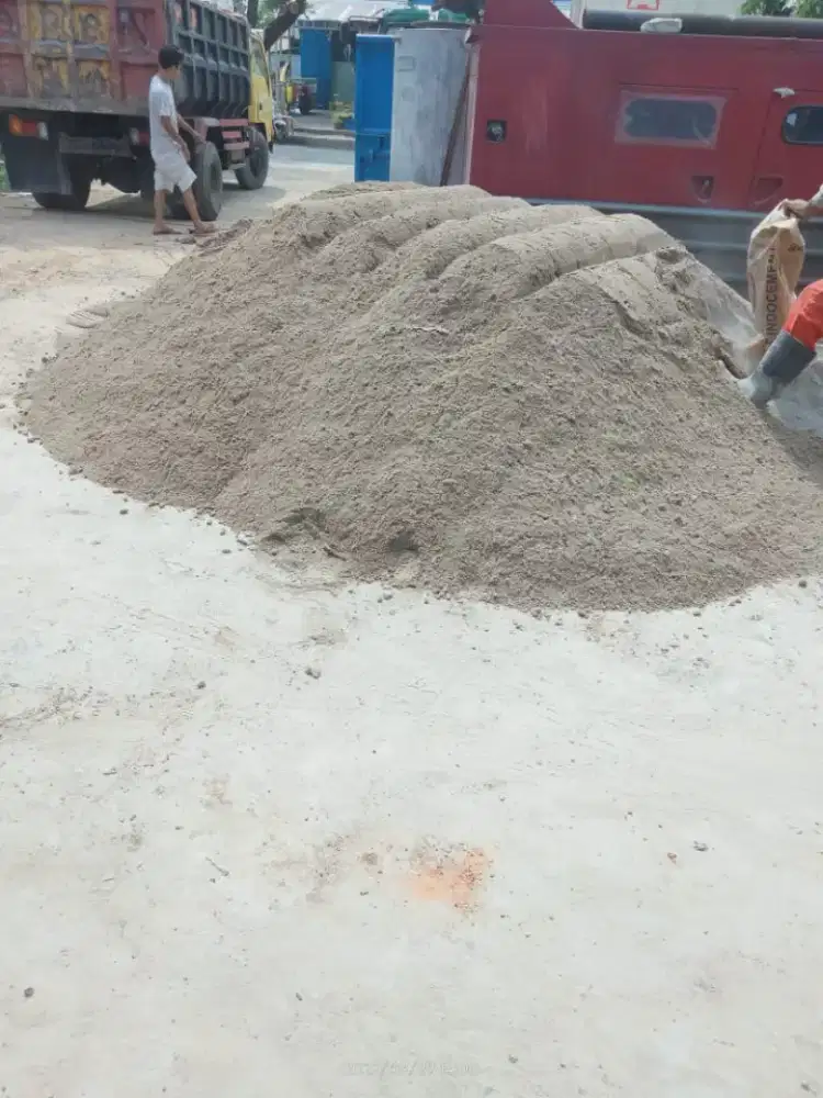 Material pasir urug sirtu batu limestone abu batu