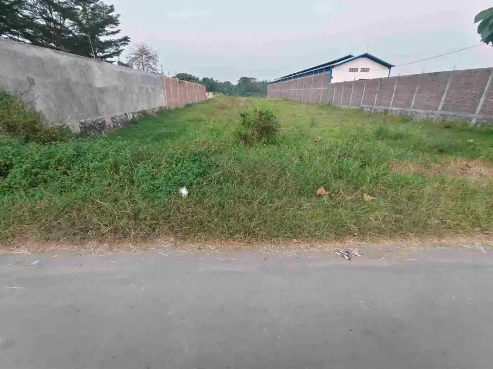 tanah murah zona merah kawasan pabrik di ceper Klaten