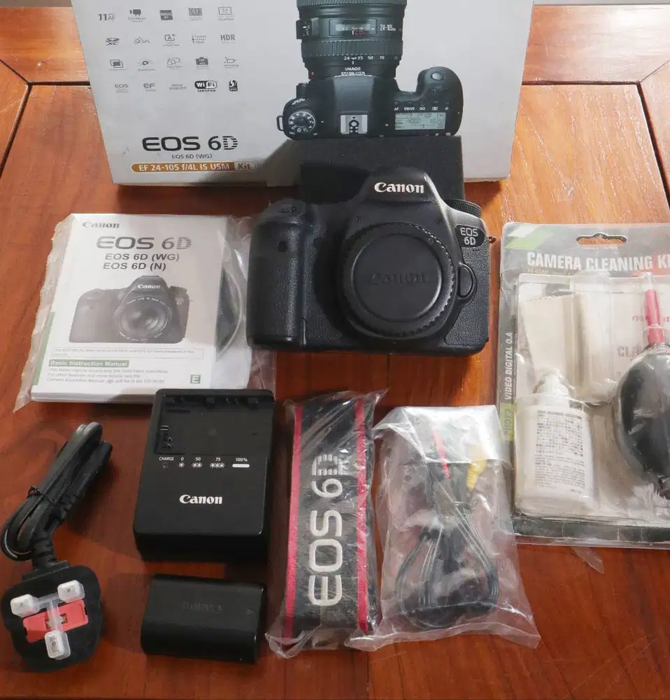 Canon 6D Body Only Lengkap