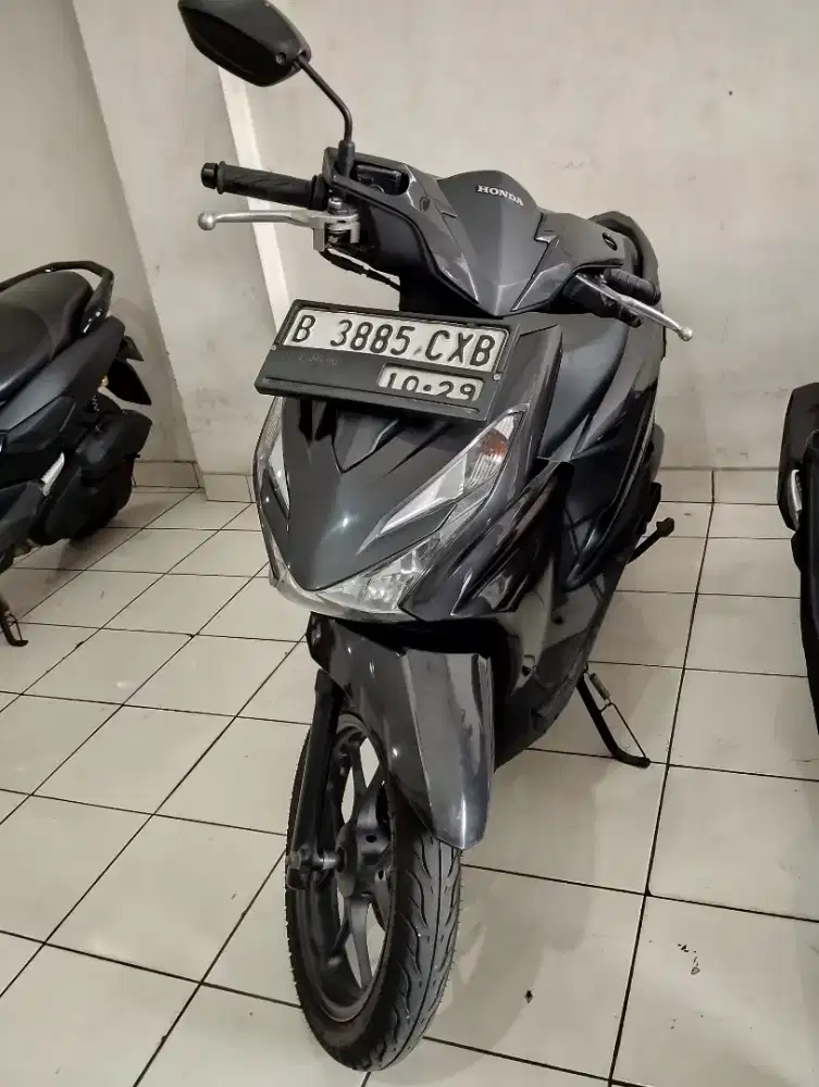 NEW BEAT DELUXE 2024 KM 16k SS KOMPLIT Cash Kredit TT Cc