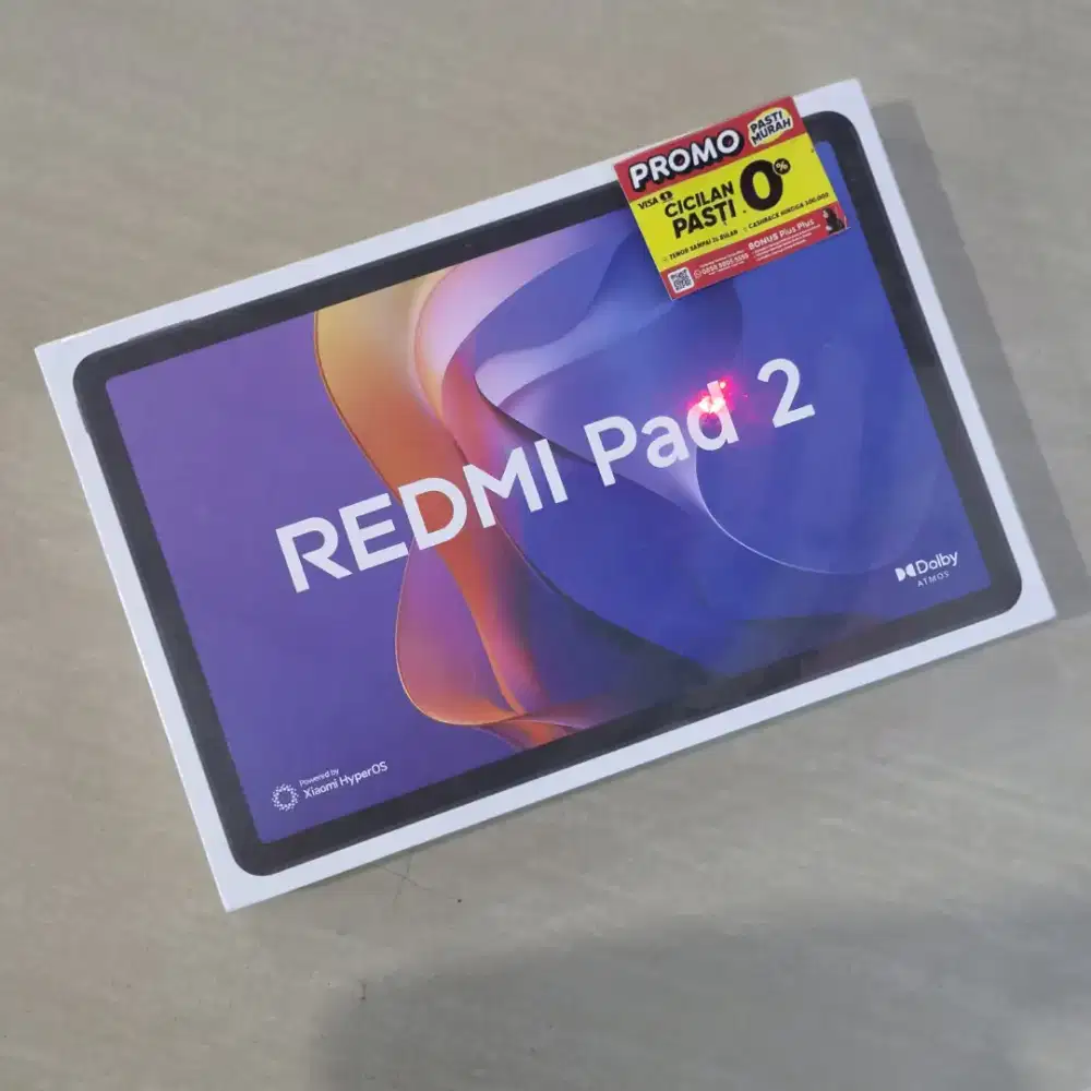 REDMI PAD 2 INTERNAL 128 WIFI ONLY, CICILAN MULAI 375SAN