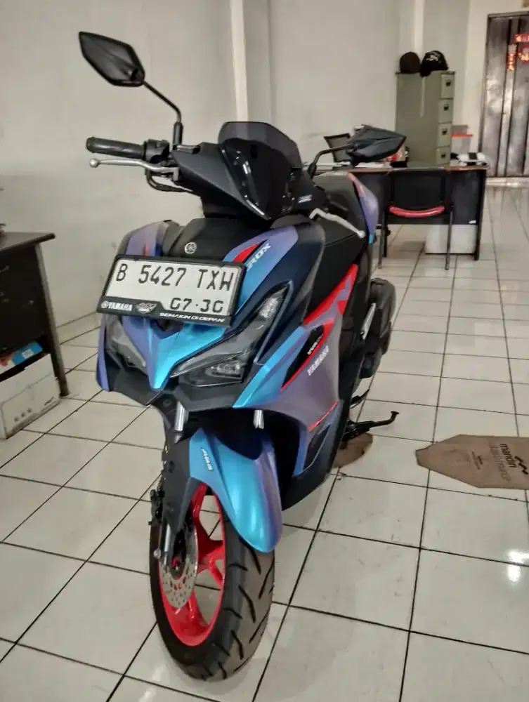 GRESS AEROX ALPHA CYBER CITY ABS 2025 KM 7k Cash Kredit TT PJK PANJANG