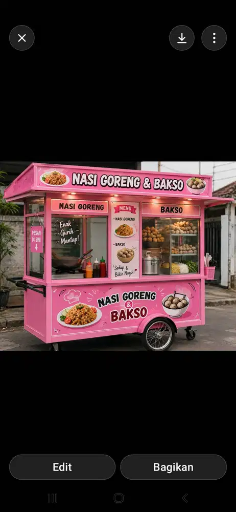 Dicari koki / juru masak nasi goreng kaki lima