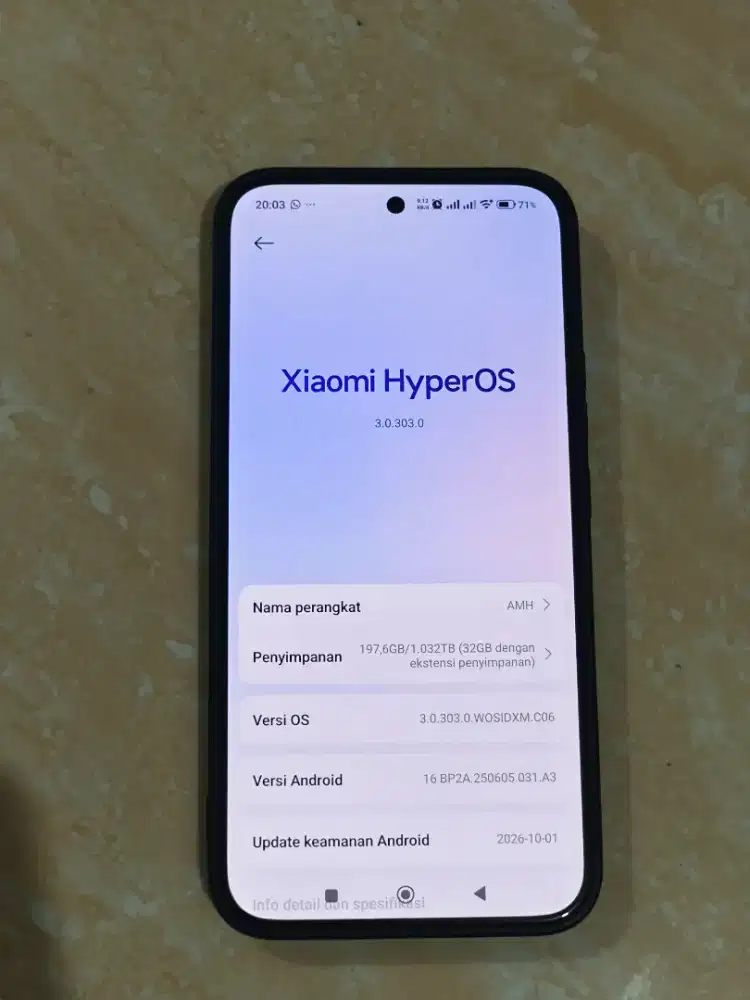 Xiaomi 15T Pro 1000GB Masih Garansi