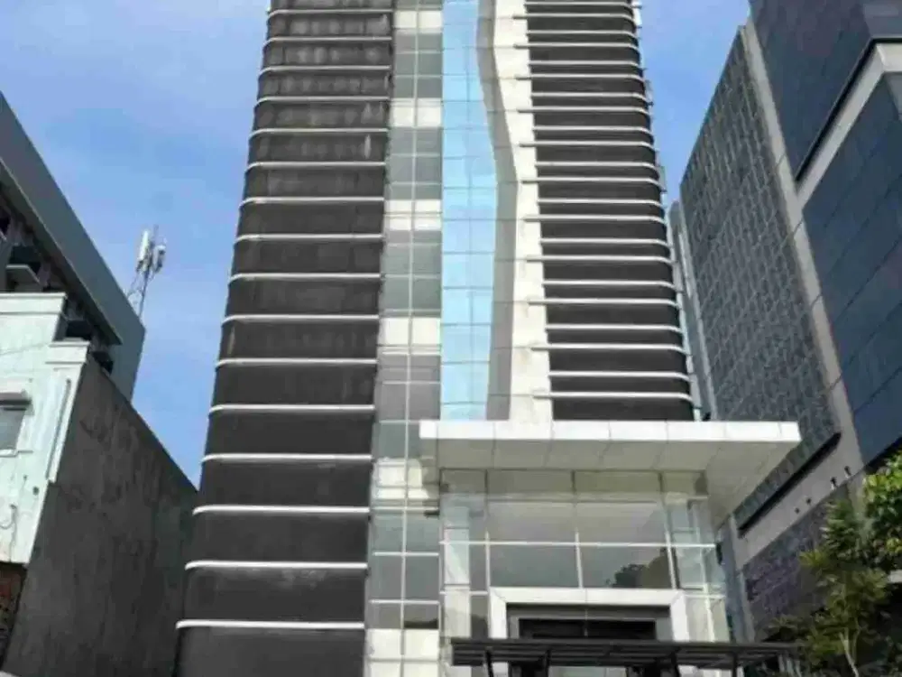 GEDUNG PERKANTORAN 7 LANTAI PANCORAN JAKARTA SELATAN LOKASI STRATEGIS BRAND NEW BANGUNAN RAPI SIAP PAKAI
