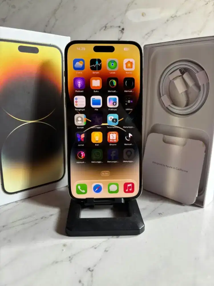 Iphone 14 Pro Max 128gb inter Gold  all operator NoMinus