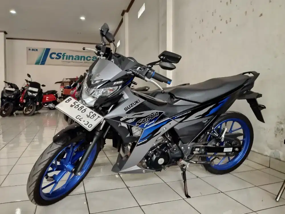NEW SATRIA FU 150 th 2025 km 14k PJK PANJANG Cash Kredit TT Cc
