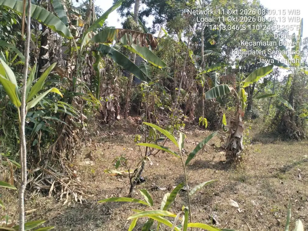 Dijual Butuh Uang Tanah Pekarangan L 395m di perkampungan