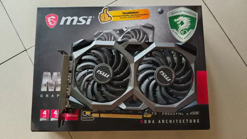 VGA MSI MECH RX 5500 XT OC EDITION