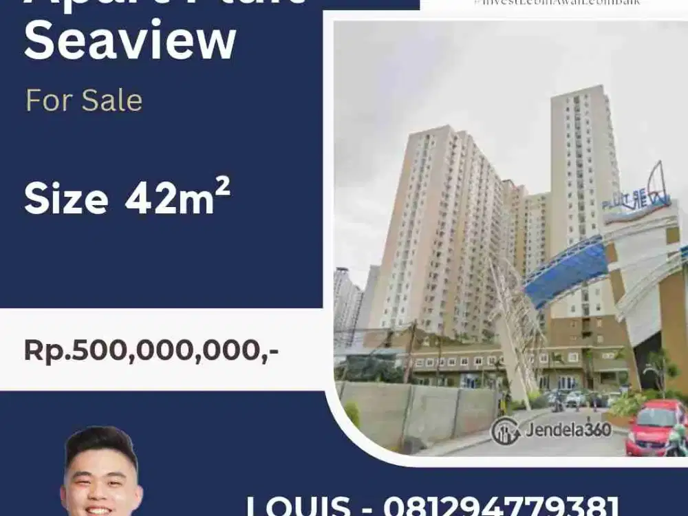 APARTMENT PLUIT SEAVIEW BRAND NEW 42m²