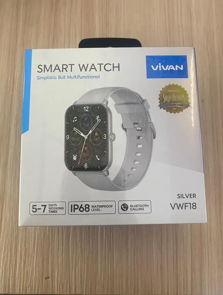 smartwatch vivan vwf18 silver