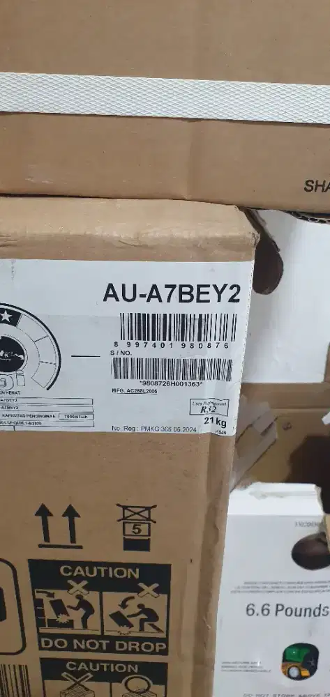 AC sharp 3/4pk ( A7bey) Baru