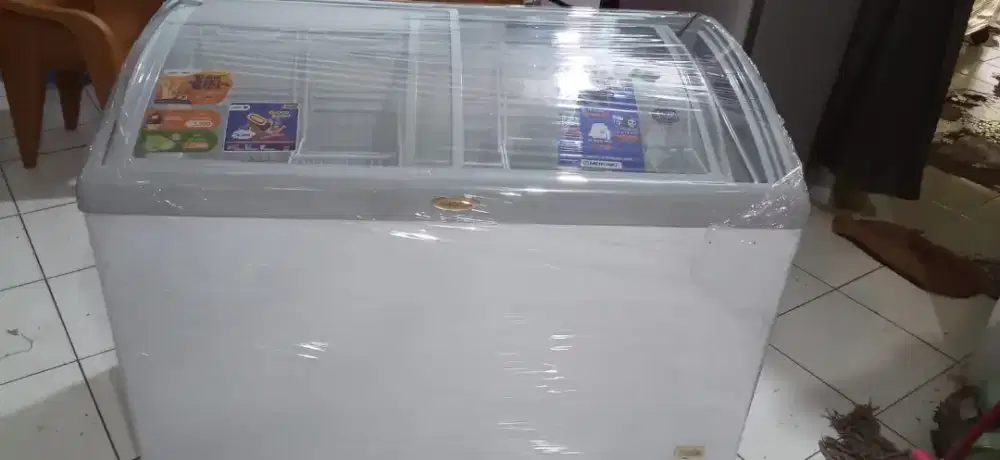 Jual Freezer box kaca