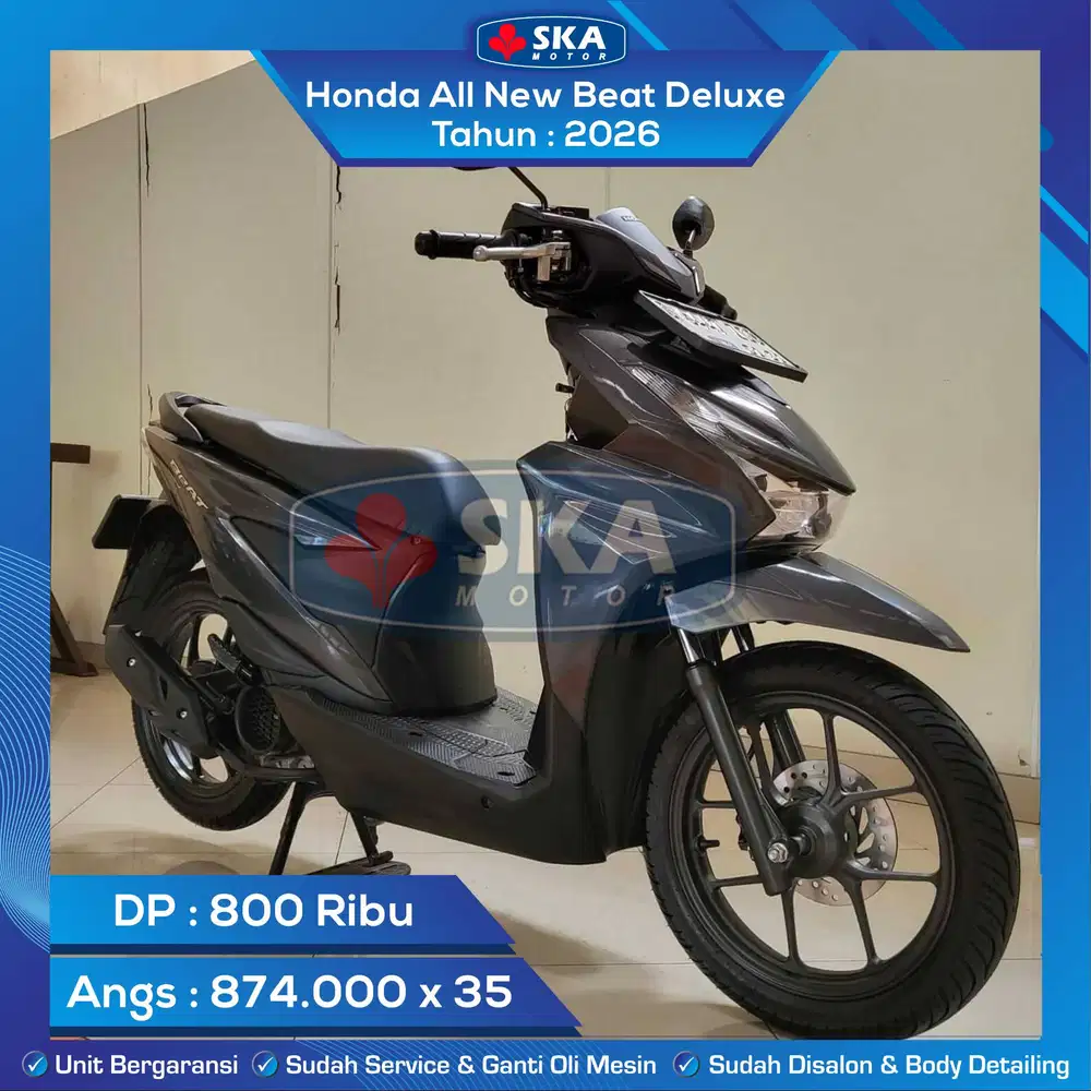 Honda All New Beat Deluxe Tahun 2026