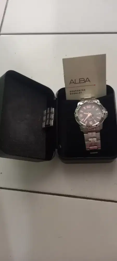 jam tangan ALBA asli
