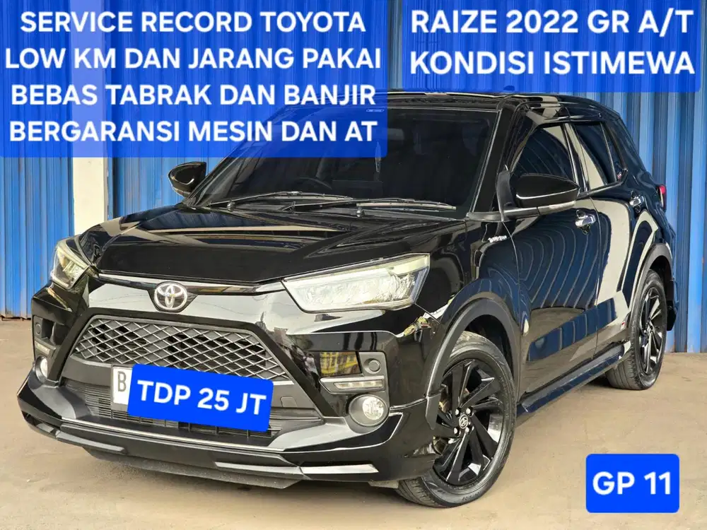 Toyota Raize GR 2022 CVT Turbo AT Automatic Non Tss model 2021 G 2023