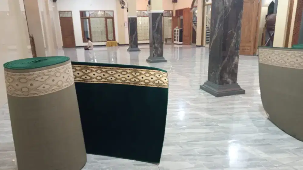 Ready karpet Masjid di Sumbar free pasang