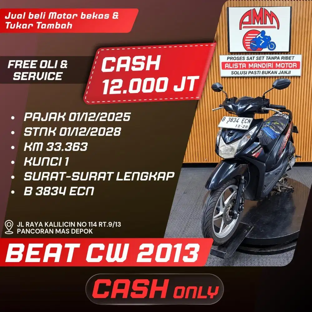 BEAT CW 2013 CASH ONLY ALISTA