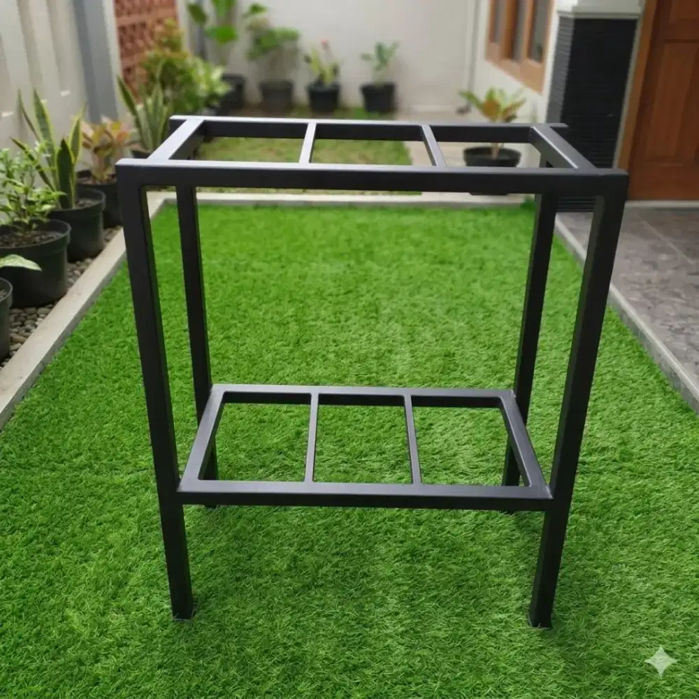 Meja rak holo galvanis dan aquarium akuarium ikan