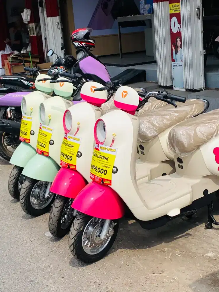 GEBYAR DISKON AKHIR BULAN! Sepeda Listrik  Diskon Kilat, StokTerbatas!