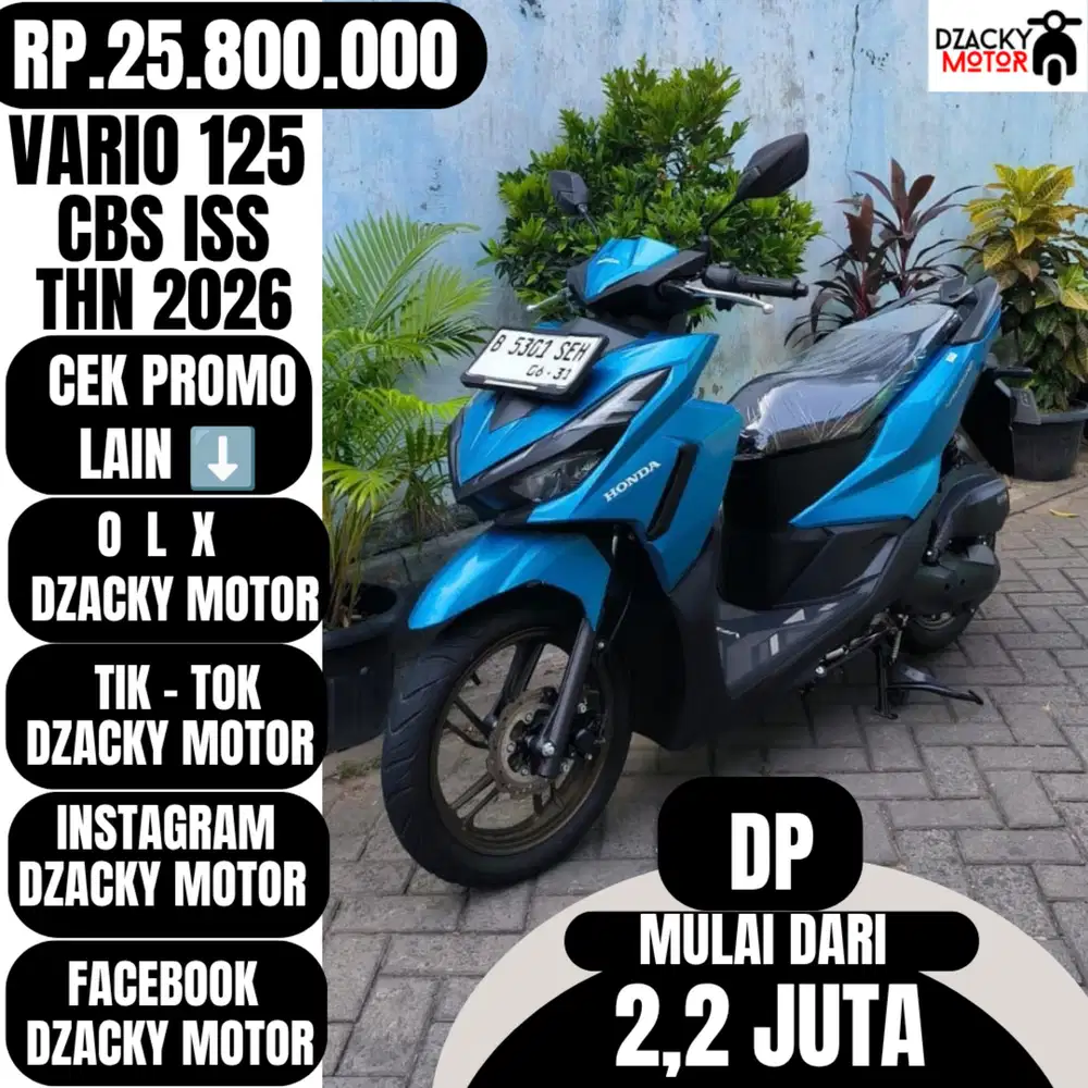 VARIO 125 CBS ISS 2026 SECOND LIKE NEW