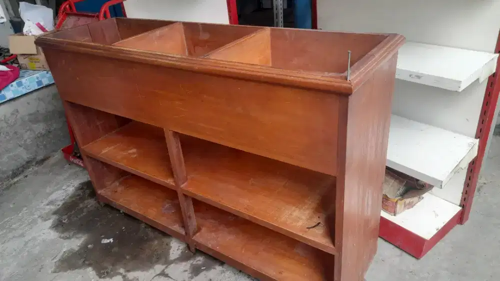 Rak beras papan tebal