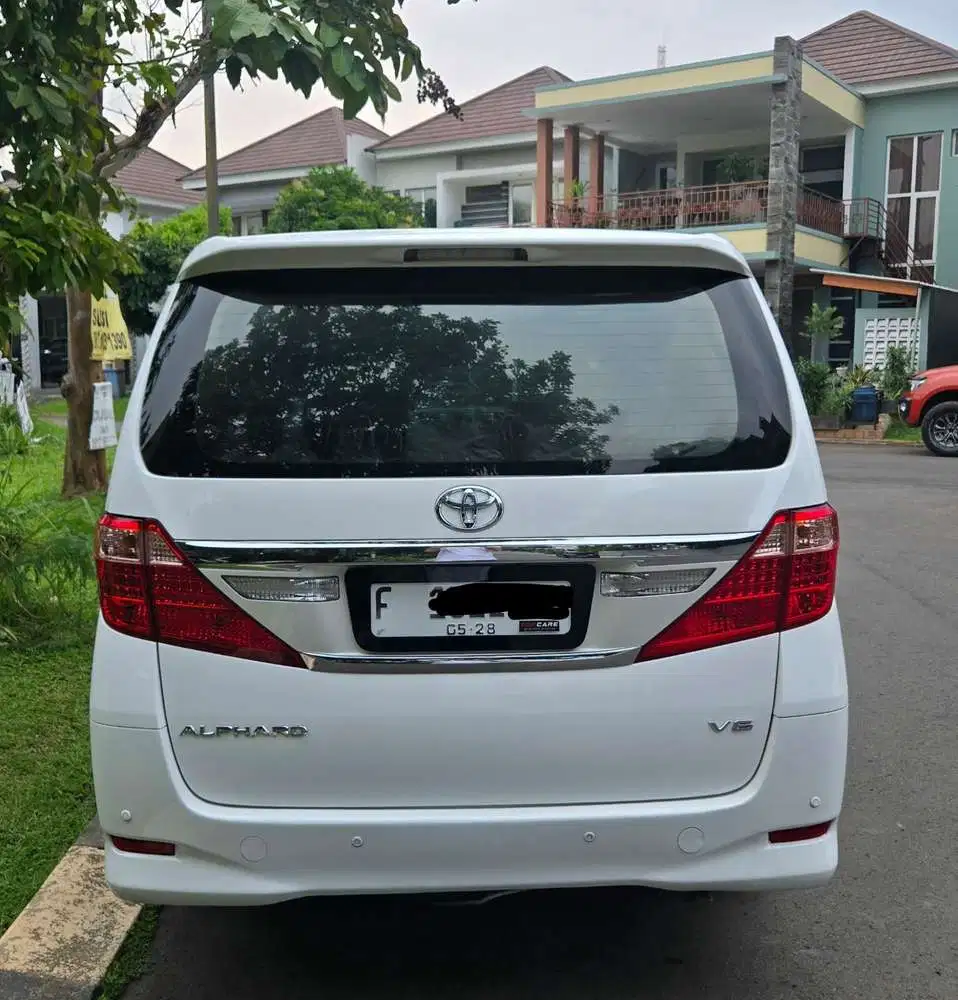 Alphard V6 NIK 2012