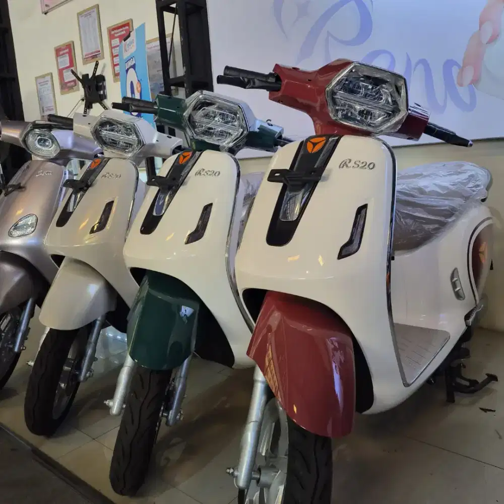 Ready 1unit aja motor listrik Yadea RS 20 bisa bayar pakai paylater
