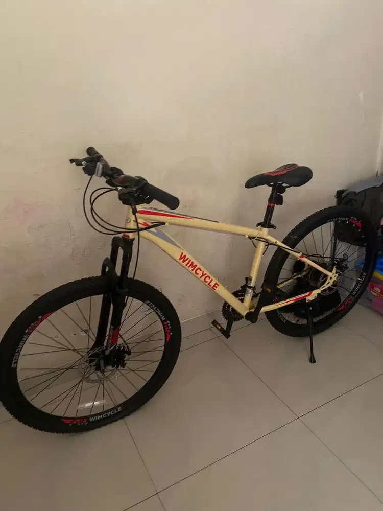 Sepeda wimcycle falcon crem
