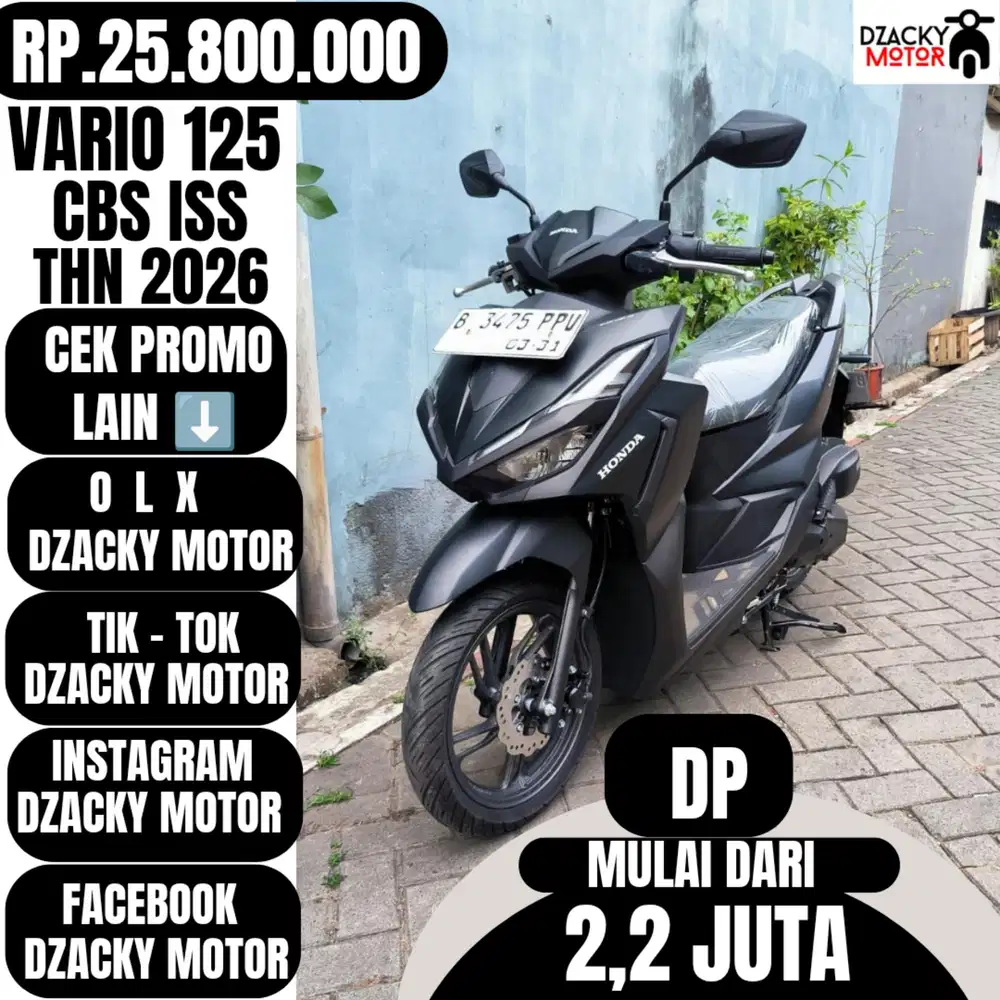 VARIO 125 CBS ISS 2026 SECOND LIKE NEW
