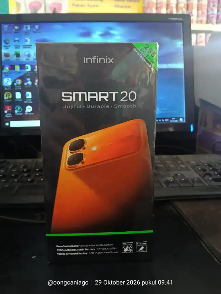 Infinix smart 20 4+4/256GB. Globlindocellteluk