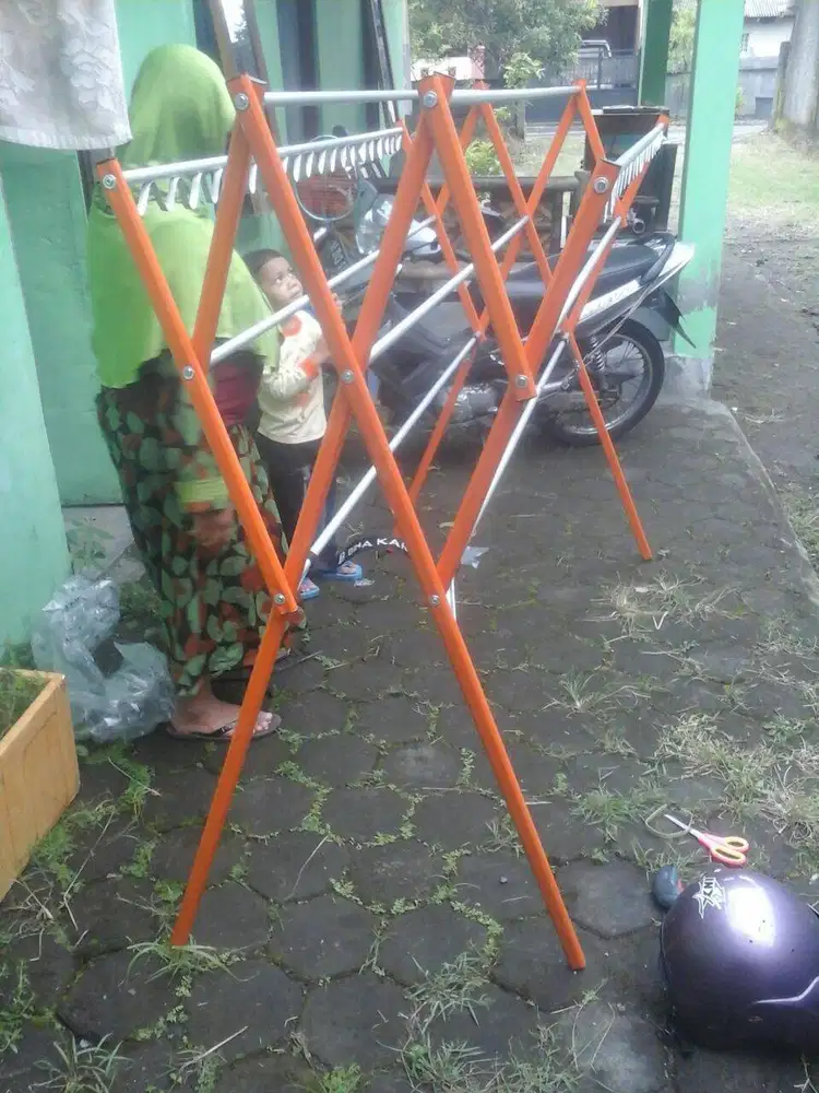 jemuran 2m lipat warna