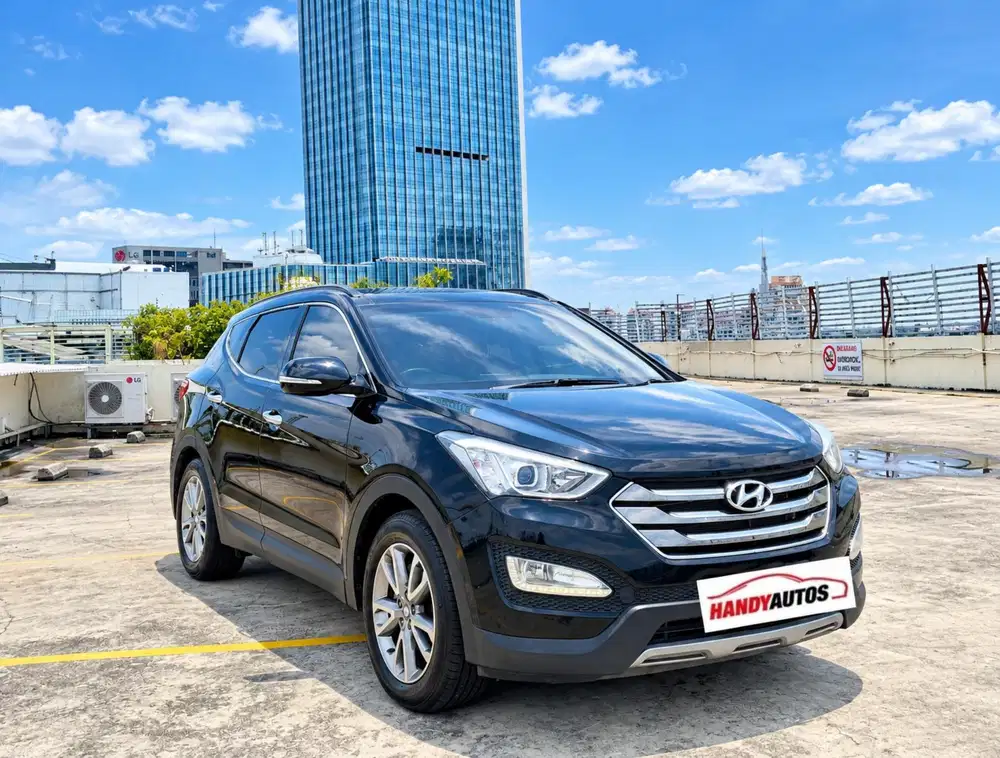 Santa Fe XG Bensin Panoramik Tahun 2014 Automatic Hitam