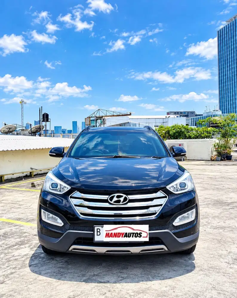 Hyundai Santa Fe XG Bensin Panoramik 2014 Automatic Hitam