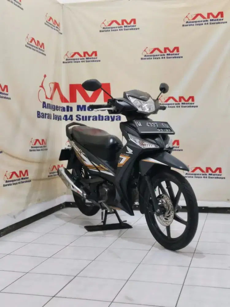 Ready Honda supra x 125 fi Tahun 2022 warna hitam