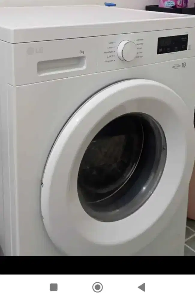 Mesin Cuci Front loading LG 8kg