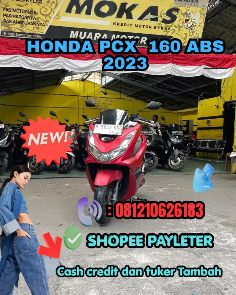 HONDA PCX 160 ABS 2023 KOMPLIT